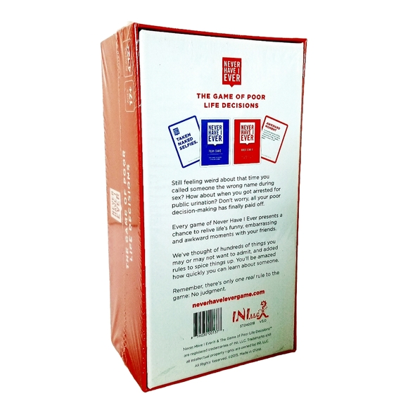 Never Have I Ever Party Card Game Classic Edition 550 Cards Set 17+ Years New - Picture 3 of 5